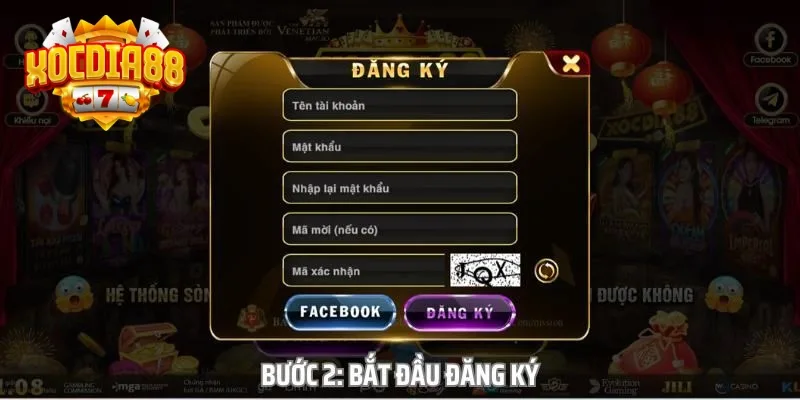 Hướng dẫn đăng ký XOCDIA88 qua điện thoại Hướng dẫn đăng ký XOCDIA88 qua điện thoại